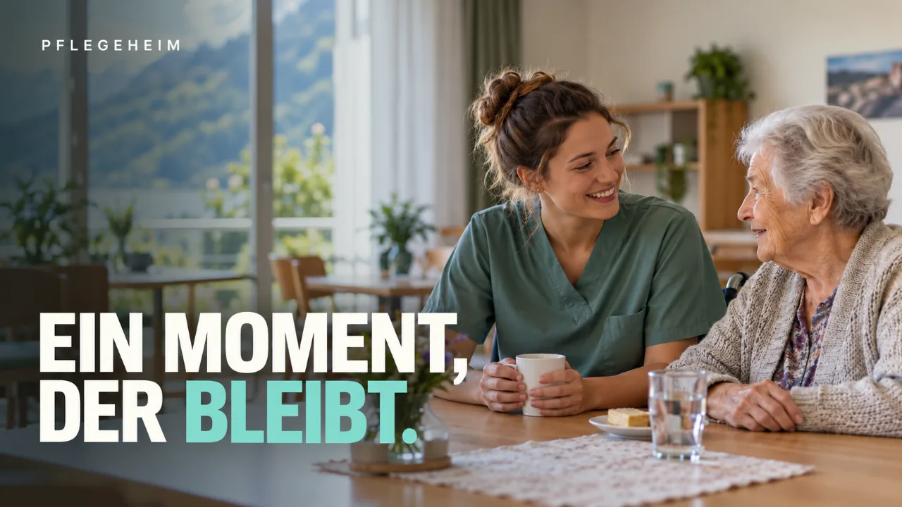Ein Moment, der bleibt – Recruiting-Spot für ein Pflegeheim
