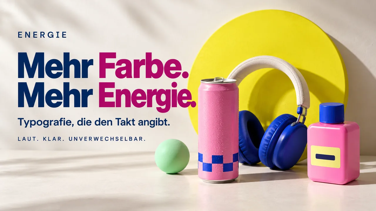 Typografie & 3D – Motion Design