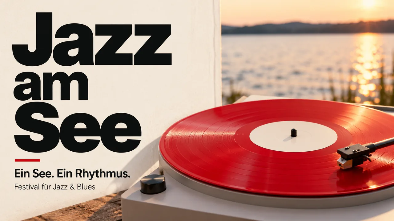 Kinetische Typografie im Swiss Style für ein Jazzfestival