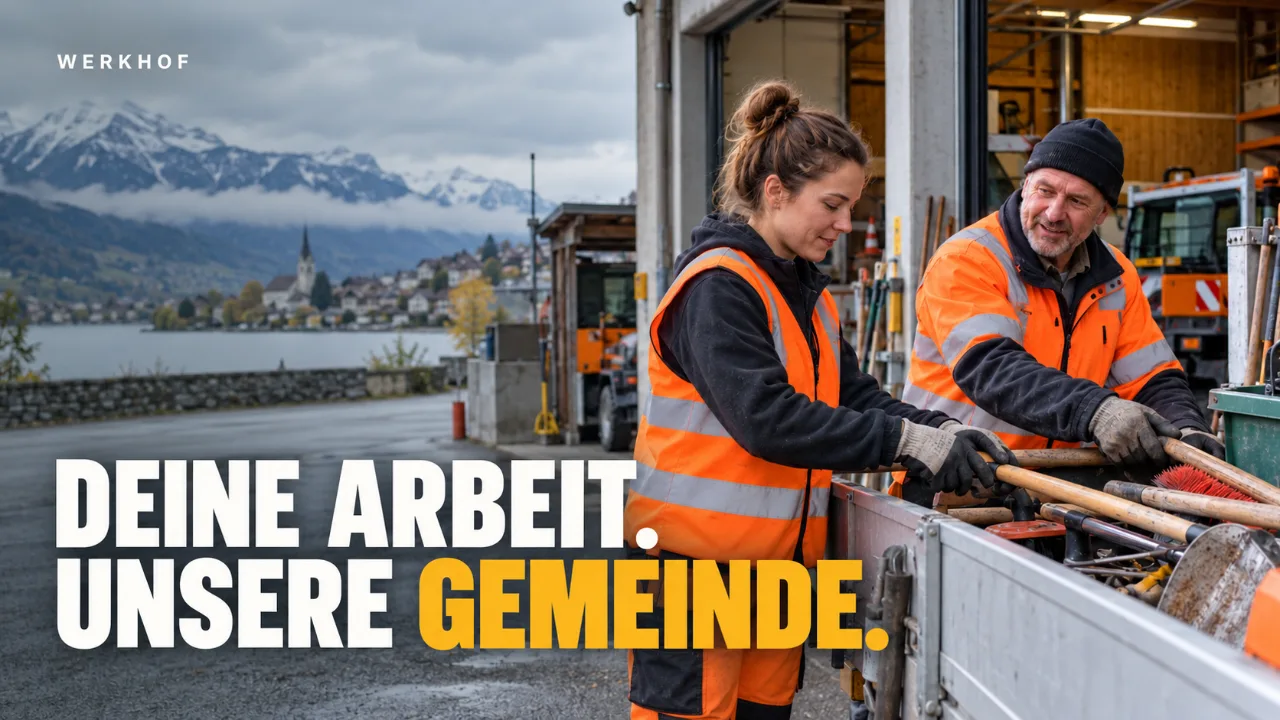 Deine Arbeit. Unsere Gemeinde. – Recruiting-Spot für einen Gemeinde-Werkhof