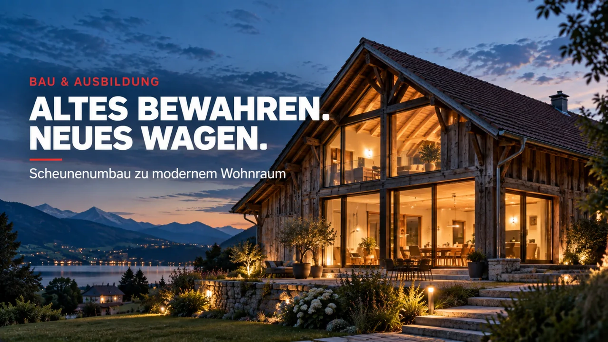 Scheunenumbau – KI-Werbefilm